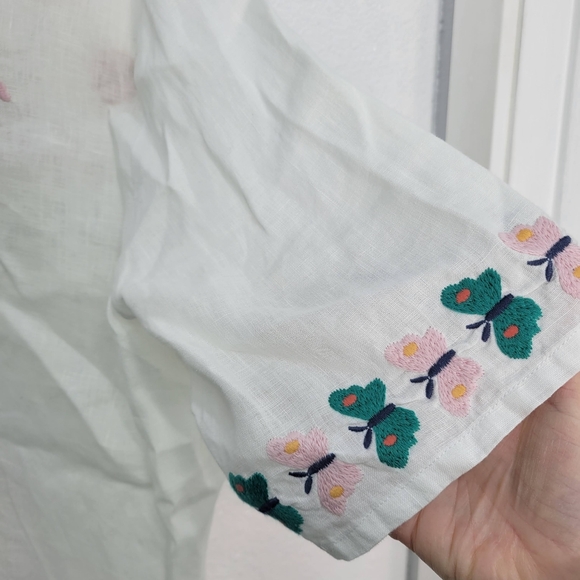 Johnny Was AVERI EASY V-NECK TOP Size XL - Picture 7 of 10